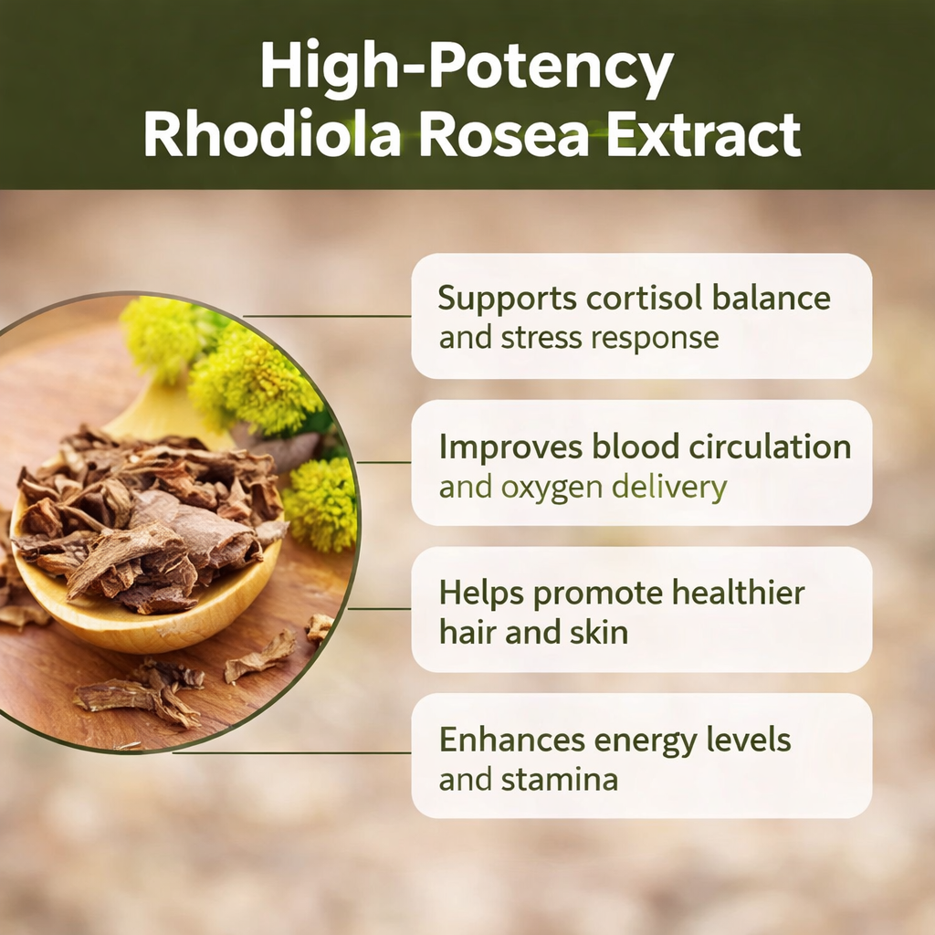 Luvaro™ Rhodiola Rosea Extract Capsules