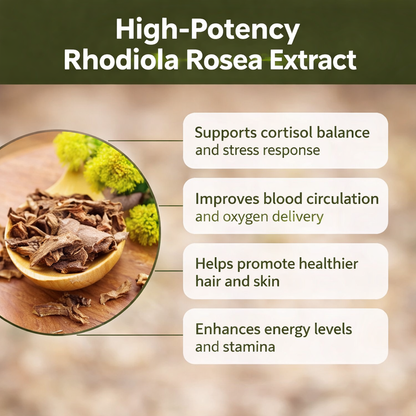 Luvaro™ Rhodiola Rosea Extract Capsules