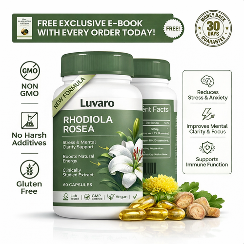 Luvaro™ Rhodiola Rosea Extract Capsules